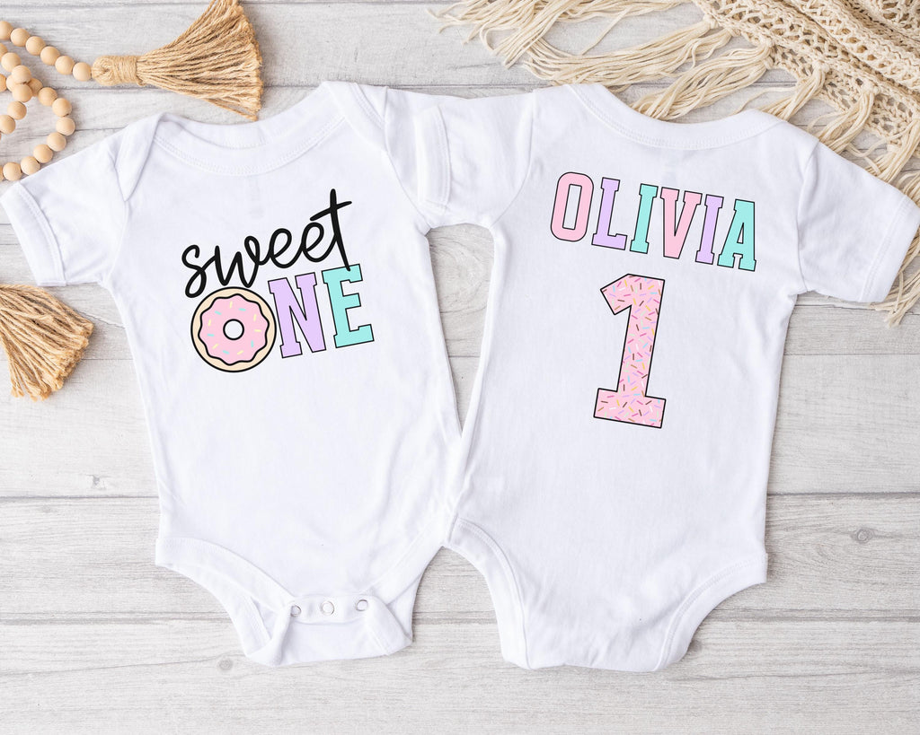 Sweet One Birthday Family Matching Shirts, Donut Grow Up Girl Birthday TShirts, Mama of the Sweet One, First Birthday Outfit for Donut Theme