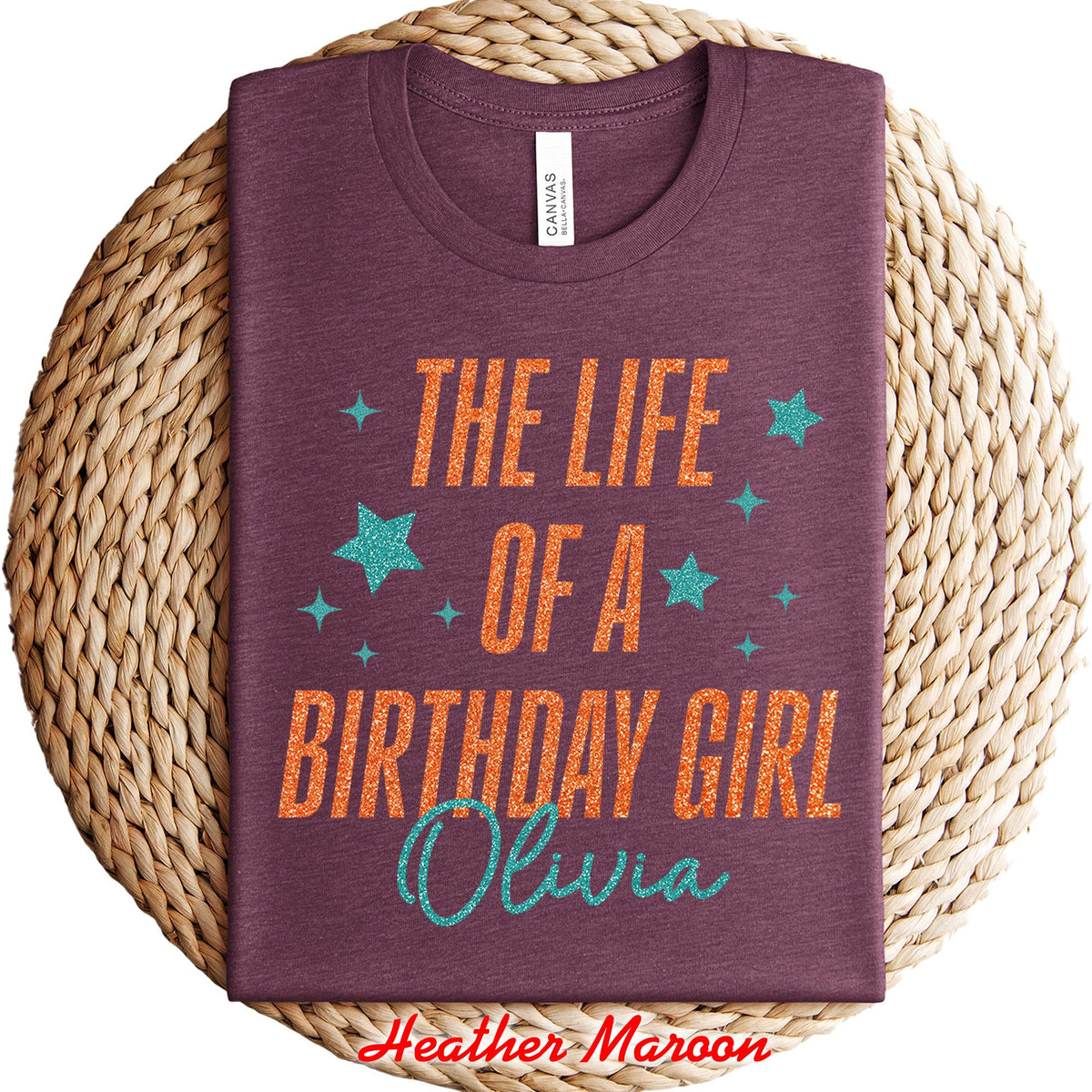 Personalized The Life of a Birthday Girl Shirt, Custom Name The Life Of A Birthday T-Shirt, Trending Birthday Shirt, Birthday Gift,