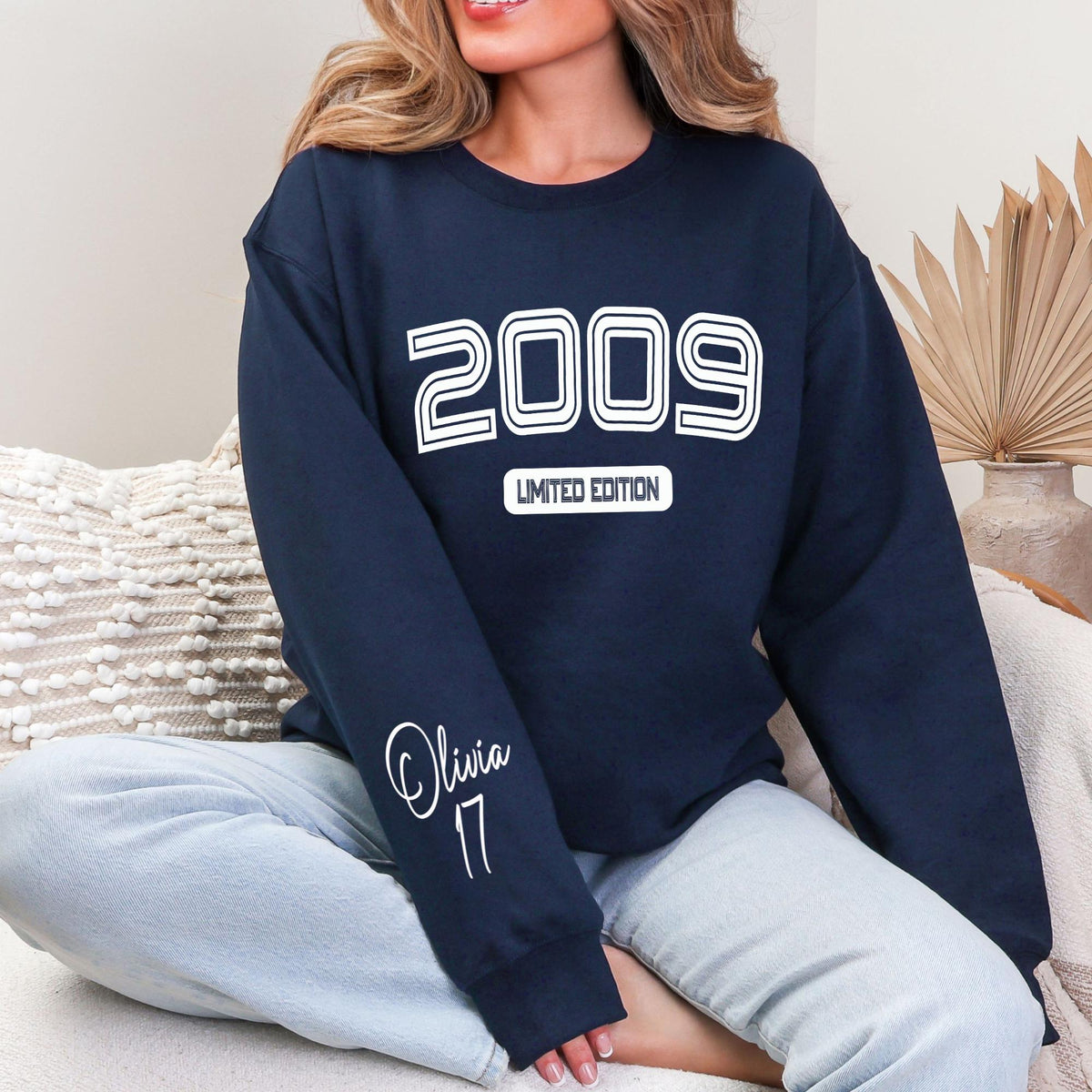 17th Birthday Hoodie, Personalized 2009 Limited Edition Sweatshirt, Seventeenth Birthday Gift for Daughter
