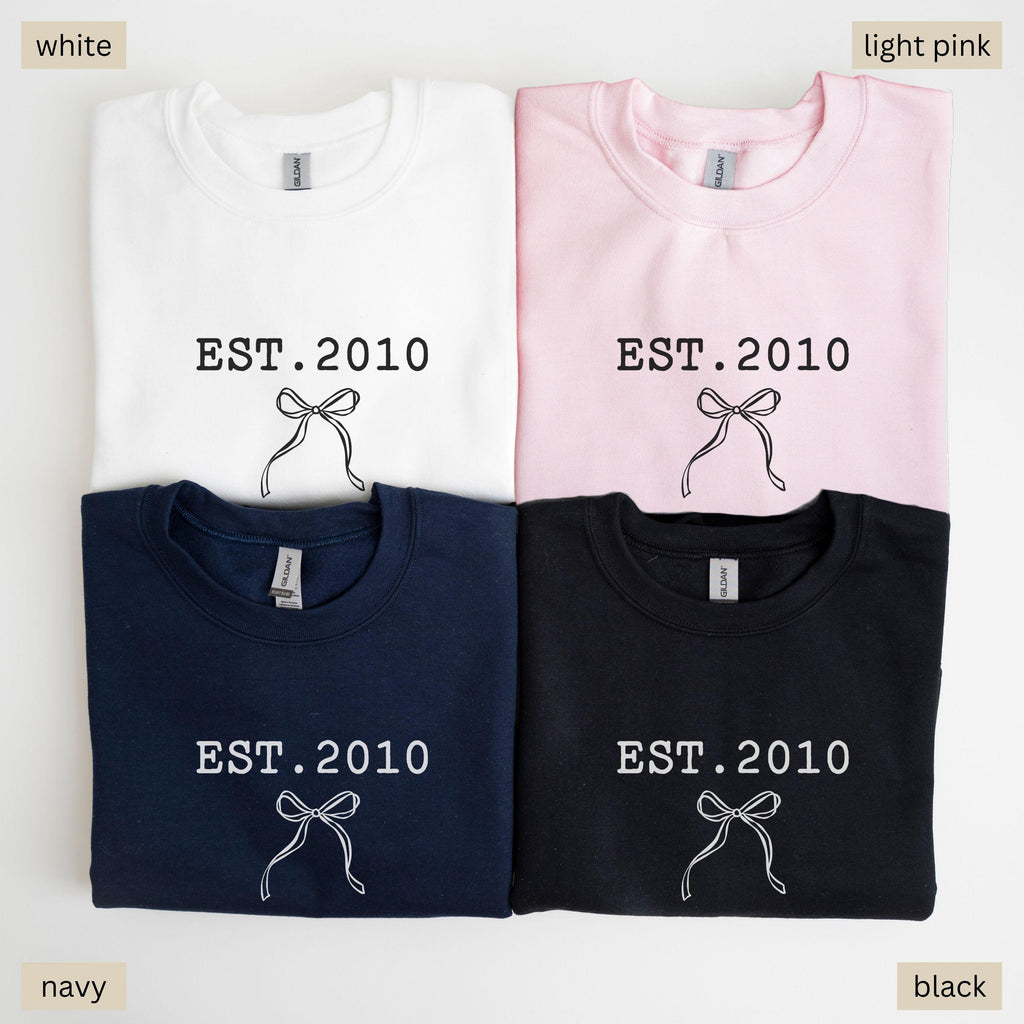 16th Birthday Sweatshirt with sleeve print, 16th Birthday Gift For Girl, Sweet 16 Gifts For Daughter, Coquette 2010 Sweater,Sixteen Birthday