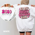 Custom Sweet 16 Birthday Tshirt, In My Sweet Sixteen Era Shirt for Girl, 16th Birthday Gift for Daughter, Personalized Sweet Sixteen Gift