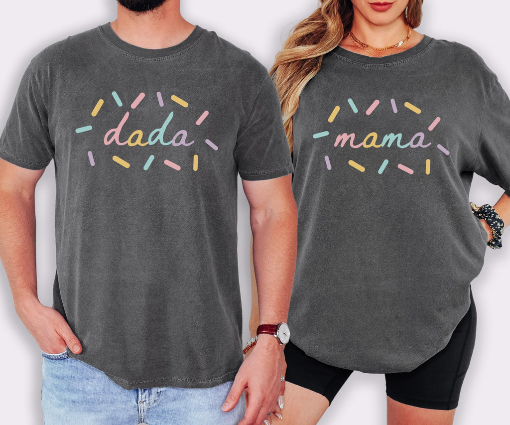 Custom Sprinkles Birthday Family Matching Shirt, Cupcake First Birthday Tees, Donut theme Birthday Shirts, 1st Birthday Party T-shirts